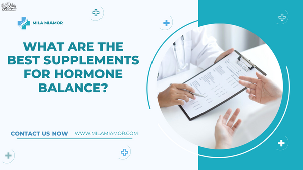 Supplements for hormone balance