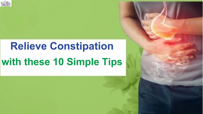 Relieve constipation with these 10 Simple Tips