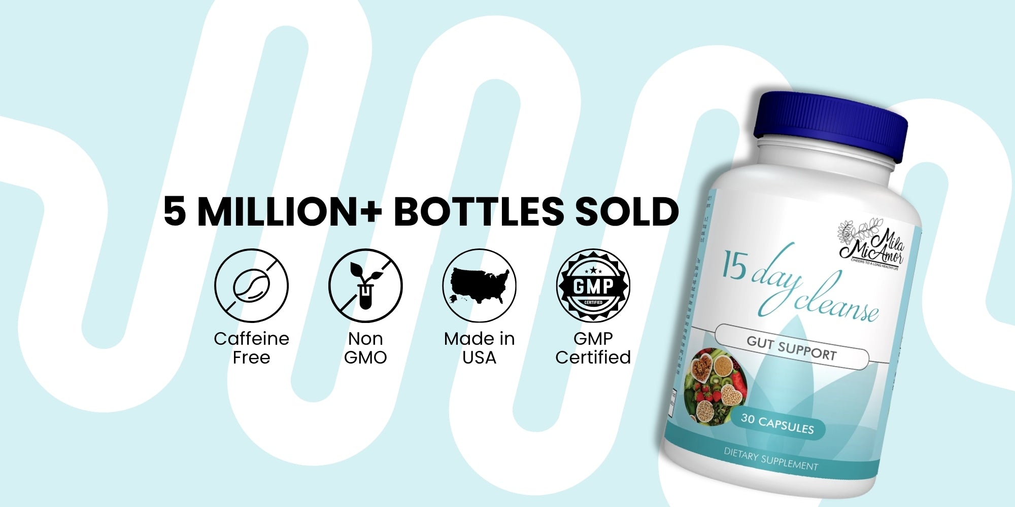 Order 15 Day Cleanse​​​ | Caffeine Free Green Tea Capsules