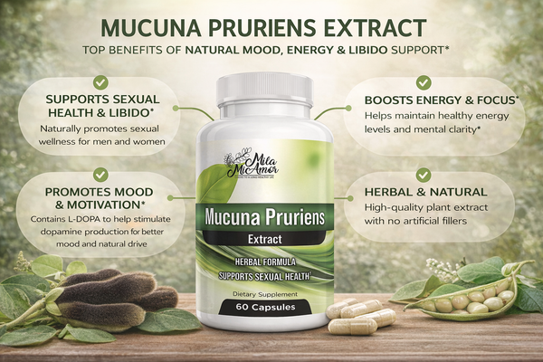 Alpha Energy Stack | Mucuna Pruriens Extract, Muira Puama Extract, NAD+ | Drive, Vitality & Performance Support