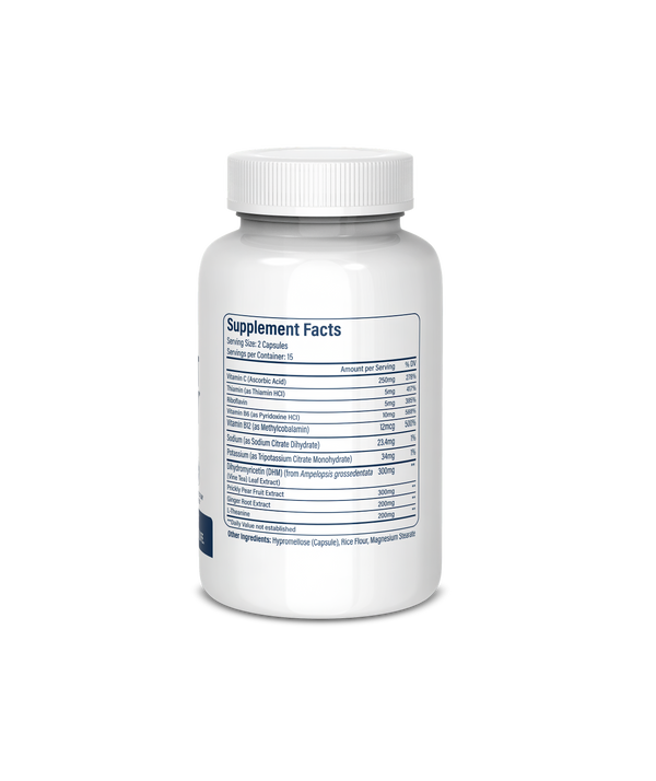 Milamiamor Night Out Recovery – After-Alcohol Support Supplement – Electrolyte Replenishment, Liver Health & Next-Day Wellness Support – 30 Vegetarian Capsules