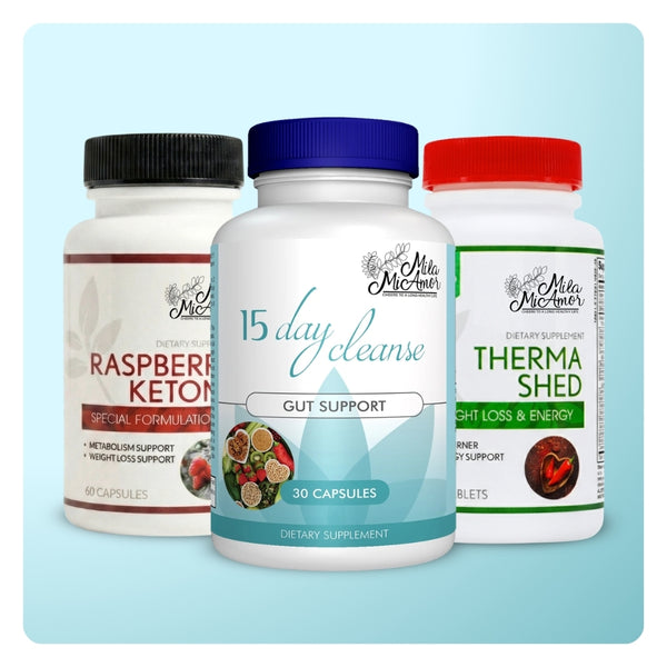 Limpiar Energize Burn | Paquete de pérdida de peso | Cleanse de 15 días, cobertizo termo, cetona de frambuesa