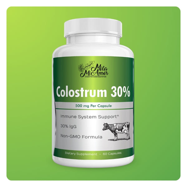 Colostrum 30% Capsules – Immune Support, Gut Health & Daily Vitality | 60 Capsules