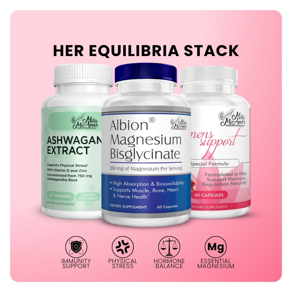 Her Equilibria Stack | Women Wellness Supplement Stack – MilaMiamor