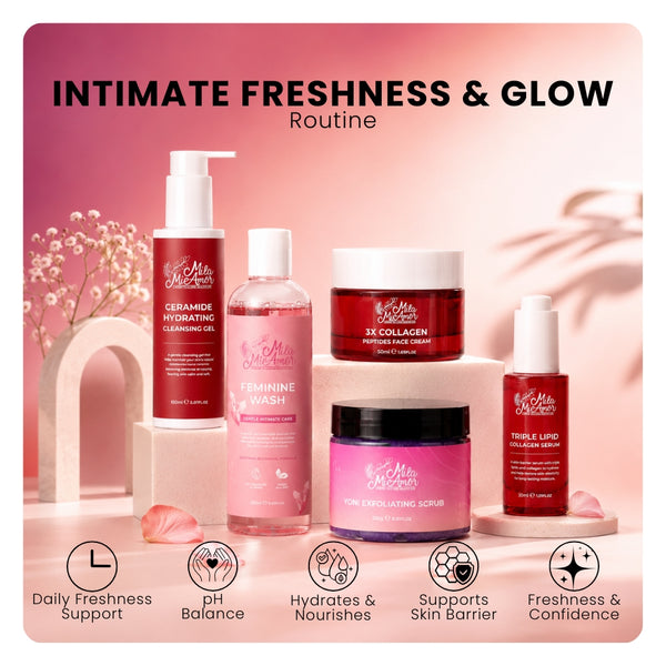 Intimate Freshness & Glow Routine | Cleanse | Hydrate | Protect | Refresh