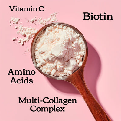 Beauty Multi-Collagen Powder | Non-GMO | Vegan | 30 Servings