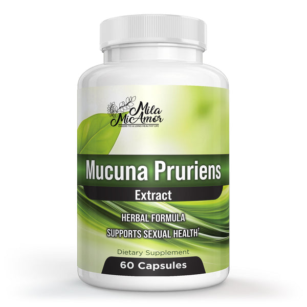 Mucuna Pruriens Extract | Natural Support for Mood, Energy & Vitality | 60 Capsules