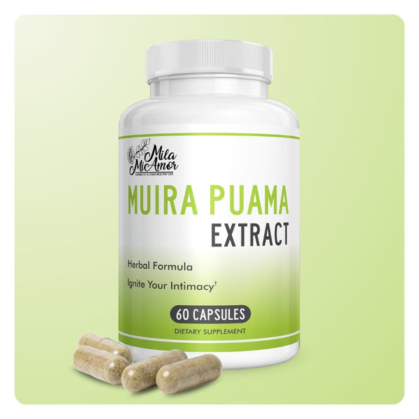 Muira Puama Extract | Natural Support for Vitality, Energy & Intimacy | 60 Capsules