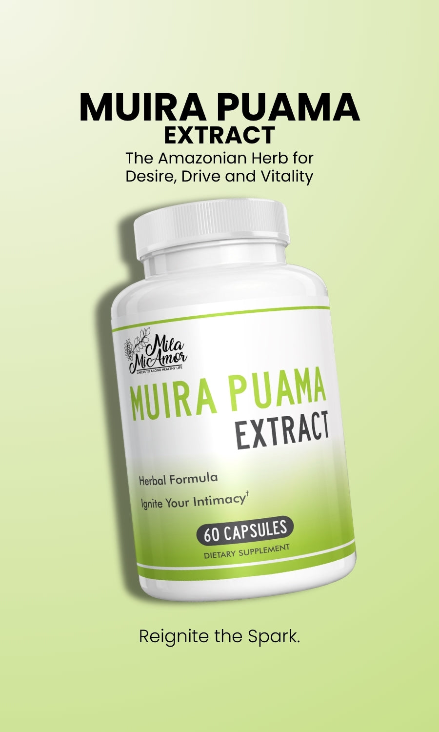 Muira Puama Extract | Libido & Energy for Men & Women – MilaMiamor