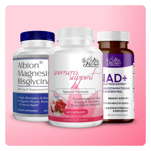 The Auralis Protocol | NAD+ Cellular Energy & Anti-Aging Supplement | Women's Support Hormone Regulator | Magnesium Bisglycinate Recovery Support