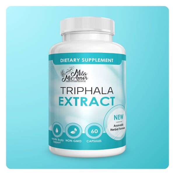 Triphala Extract | Ayurvedic Herbal Formula | Holistic Body Support | 60 Capsules