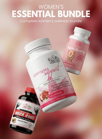 Ensemble essentiel pour femmes - Racine de Maca, Soutien aux femmes, ApHr-O-dYte