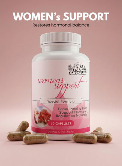 Women's Support | Special Formula | Hormone Regulator w/ Natural Ingredients | 60 Capsules