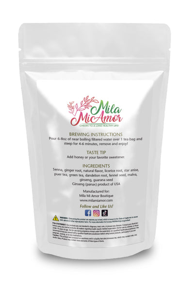 Cleanse | Detox Tea | Gut and Colon Support | Made in USA