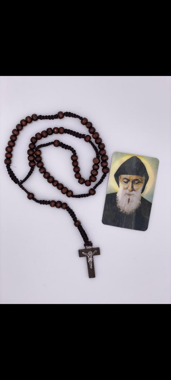 Wood Like Rosary
