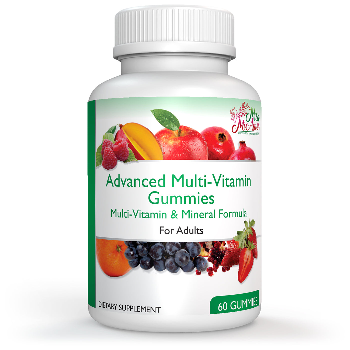 Advanced Multi-Vitamin Gummies for Adults